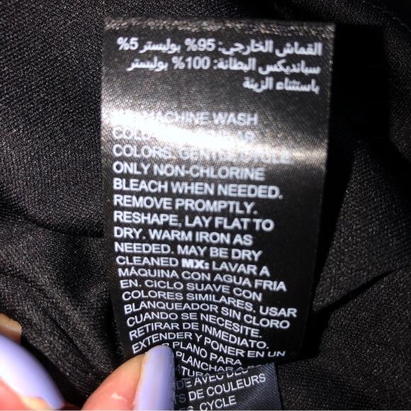 White House Black Market Crochet-Neck Printed Knit Shift Dress Small NWT - Picture 10 of 10